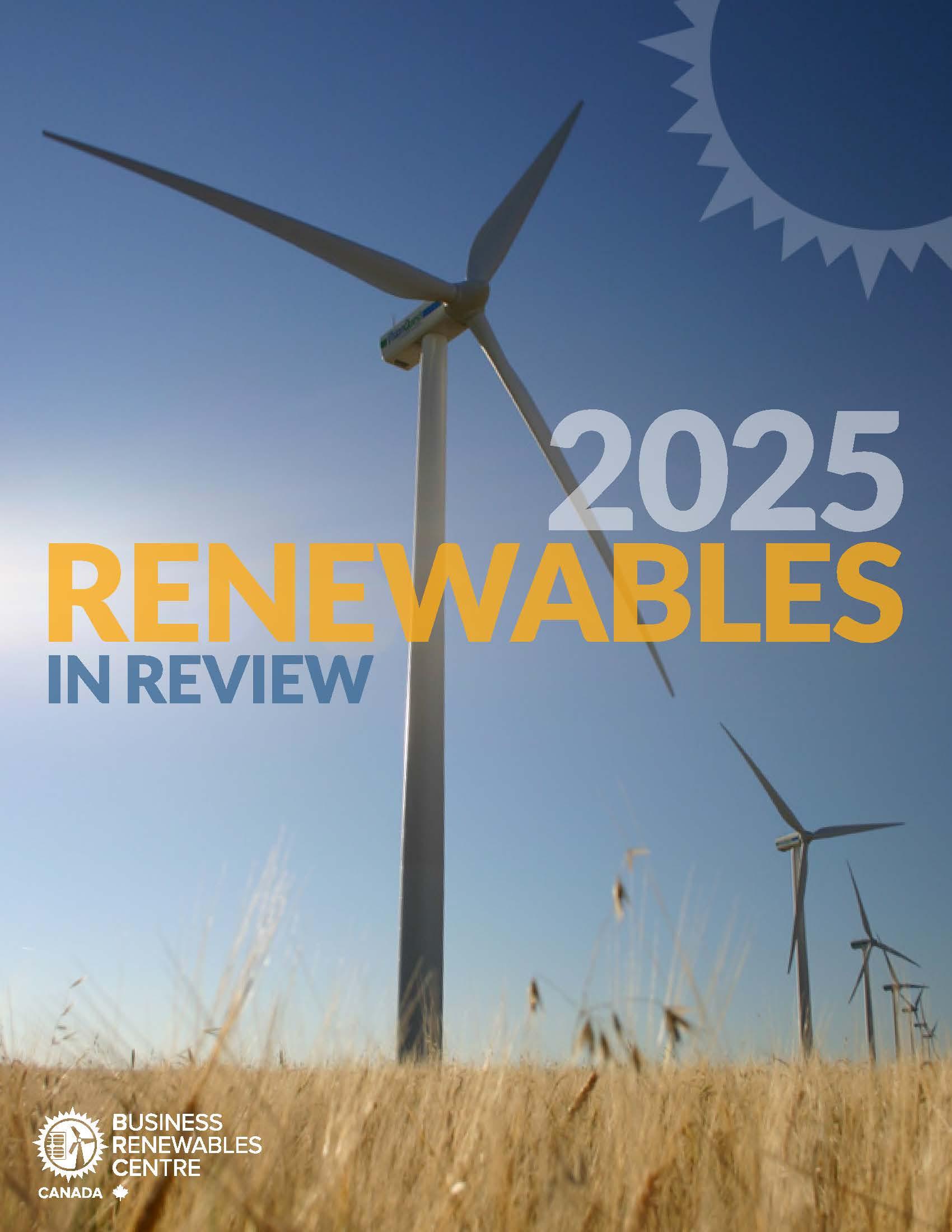 BRC-Canada Renewables in Review 2025