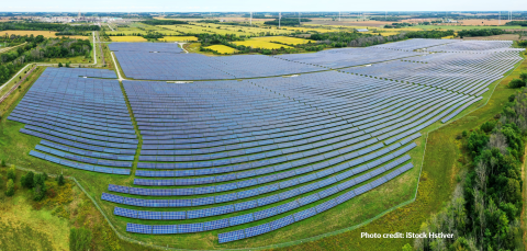 Solar array Canada